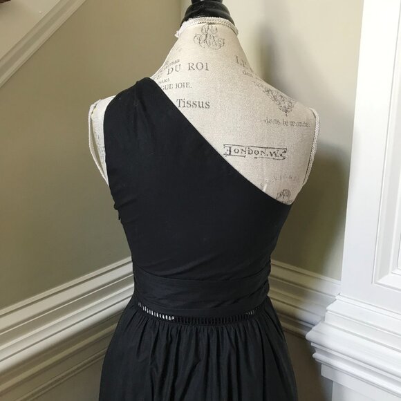 A.L.C. Black Cut-Out Maxi Dress - Picture 12 of 13